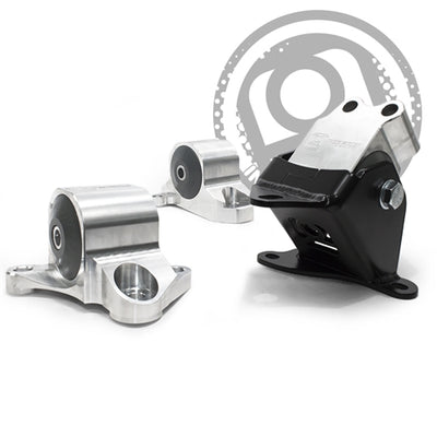Innovative 12-15 Honda Civic SI Blk Aluminum Mount 95A Bush K Series Rear Engine Mount Replacement