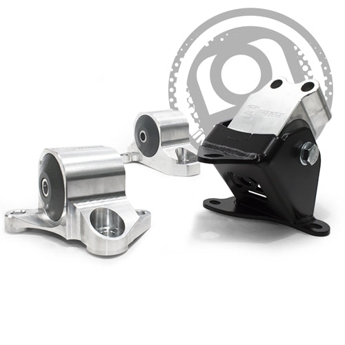 Innovative 12-15 Honda Civic SI Blk Aluminum Mount 95A Bush K Series Rear Engine Mount Replacement