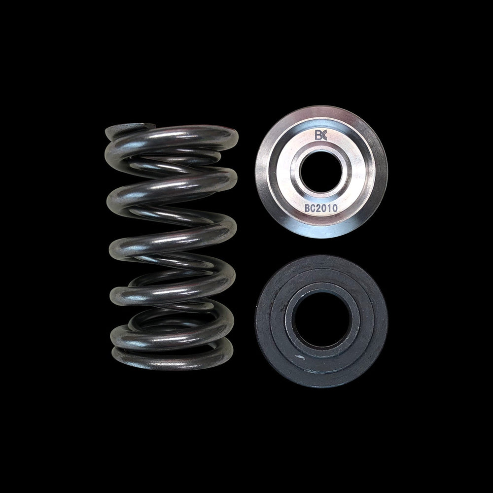 Brian Crower Honda K20A/K20Z F20C/F22C-High Lift Spring - Dual Spring/Titanium Retainer/Seat Kit
