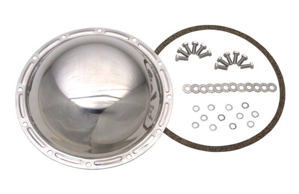 Kentrol 76-86 Jeep CJ Rear Differential Cover - Polished Silver