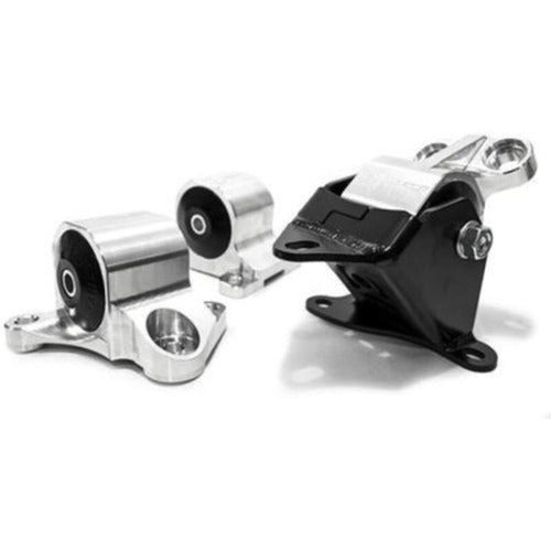 Innovative 96-00 Civic B/D Series Black Steel Mounts 95A Bushings (2 Bolt)