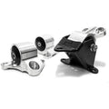 Innovative 96-00 Civic B/D Series Black Steel Mounts 95A Bushings (2 Bolt)