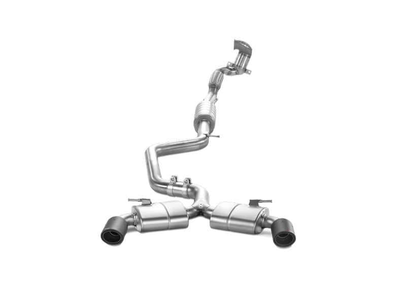 Akrapovic 2020 Mercedes-Benz CLA 45S AMG (C118/X118) Evo Line (Ti) w/Carbon Tips (Req Link Pipes)