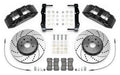 Wilwood SX6R Front Brake Kit 14in SRP Slotted/Drilled Black 16-19 Chevy Camaro SS