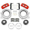 Wilwood SX6R Front Brake Kit 14in SRP Slotted/Drilled Black 16-19 Chevy Camaro SS