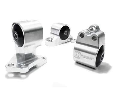 Innovative 88-91 Civic B-Series Black Aluminum Mounts 75A Bushings (Cable to Hydro Conversion)