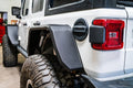Road Armor 18-21 Jeep Wrangler JL Stealth Wide Rear Fender Flare Body Armor - Tex Blk