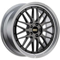 BBS LM 19x9 5x120 ET27 Diamond Black Center / Diamond Cut Lip Wheel -82mm PFS/Clip Required
