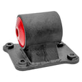 Innovative 91-99 Mitsubishi 3000GT / GTO 6G72 Black Steel Mounts 75A Bushings