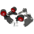 Innovative 88-91 Civic B-Series Black Steel Mounts 85A Bushings (Cable to Hydro Conversion)