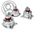 Innovative 88-91 Civic B-Series Silver Aluminum Mounts 60A Bushings (Cable)
