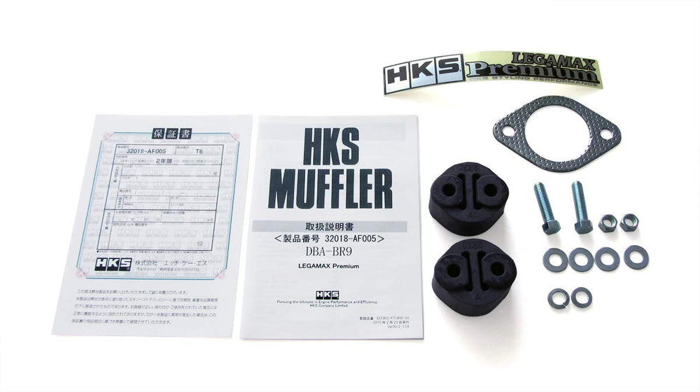 HKS LEGAMAX Premium DBA-BR9 EJ25 NA SINGLE