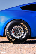 Weld V-Series 15x12 / 5x4.75 BP / 4in. BS Black Wheel - Black Double Beadlock MT