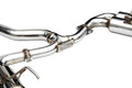 Invidia 2022+ Subaru WRX Gemini Single Layer Quad Titanium Tip Cat-Back Exhaust