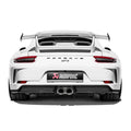 Akrapovic 2018 Porsche 911 GT3 (991.2) Slip-On Race Line (Titanium) w/Tips & Carbon Fiber Diffuser