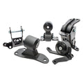 Innovative 06-11 Civic K-Series Black Steel Mounts 85A Bushings (Not K24 Trans)