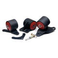 Innovative 94-01 Integra B-Series Black Steel Mounts 95A Bushings (Cable Conversion 2 Bolt)