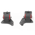 Innovative 94-97 Mazda Miata NA 1.8L Black Steel Replacement Mounts 75A Bushings (No Trans Mount)