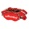 Wilwood Dynapro Lug Mount P/S Park Brake Kit Drilled Red Big Ford 2.36in Off Bronco 5 x 5.50