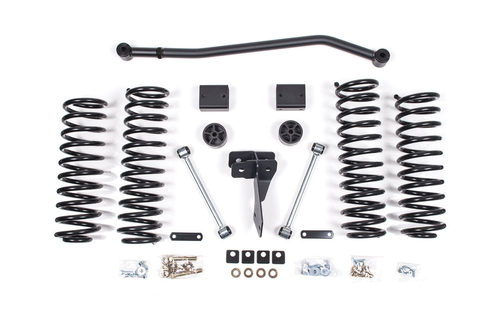 12-18 Jeep Wrangler JK 2 Door 4 Inch Coil Spring Lift Kit With Nitro Shocks Zone Offroad