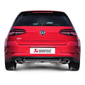 Akrapovic 17-18 Volkswagen Golf (VII) GTI FL Performance Slip-On Line (Titanium) w/ Carbon Tips