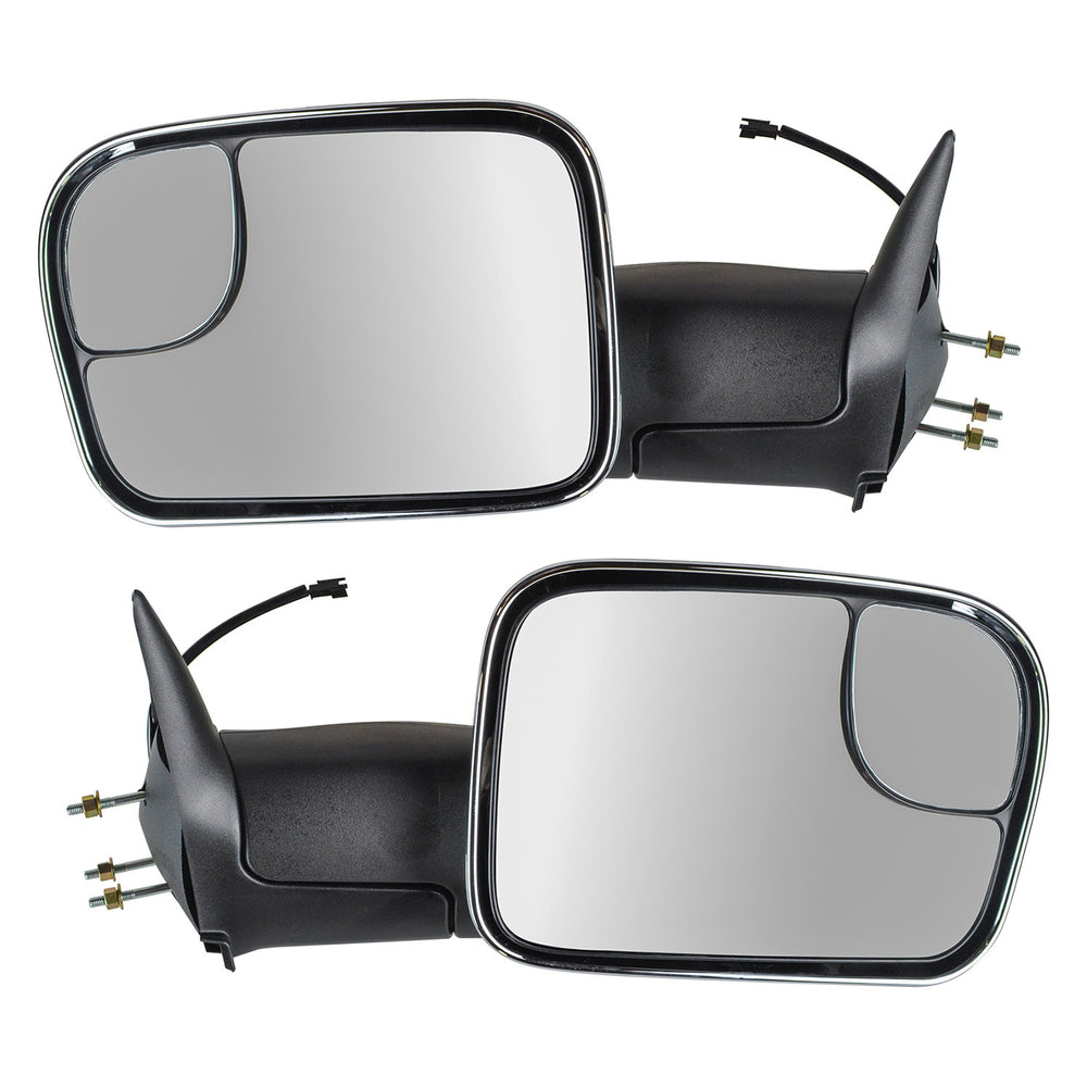 Manual Towing Mirror Set