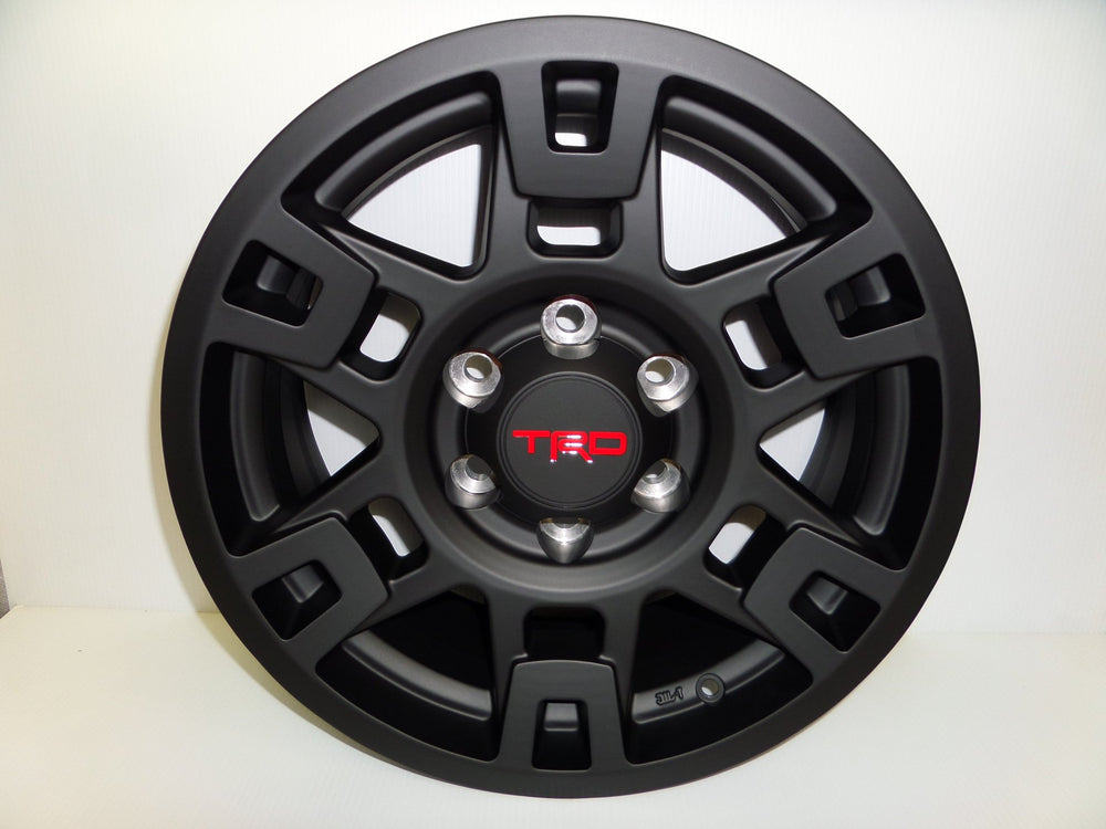 17x7" Matte Black Alloy Wheel
