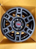 17x7" Matte Black Alloy Wheel