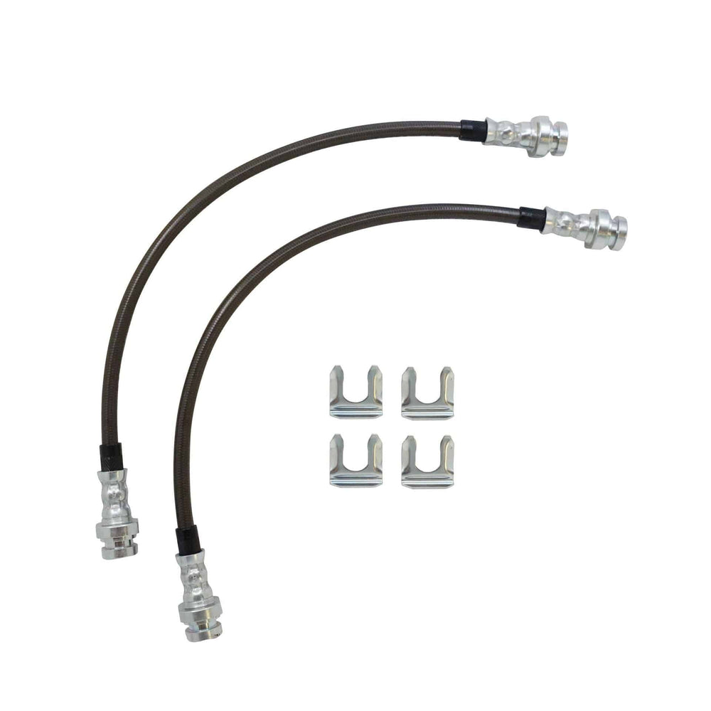 24-Inch Extended Braided Brake Line