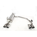 Sport Muffler with 2x 90mm Round Tailpipes