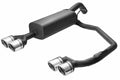 Sport Muffler with 2x 90mm Round Tailpipes