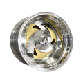Spiked Lug Nuts, 4.4-Inch Length, 1/2-Inch Thread, Glossy