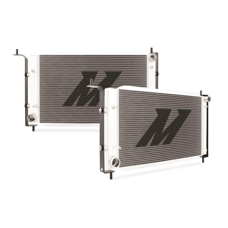 19.2" x 34.8" Single Pass 2-Row Race Aluminum Radiator