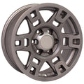 17-Inch 6x139.7 Matte Gray Alloy Wheel