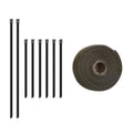 2" x 35' High-Temperature Exhaust Heat Wrap Kit