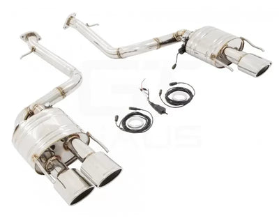 GTC Exhaust System w/ 4x 1200mm Oval Split Tips