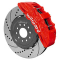 Wilwood SX6R Front Brake Kit 15in SRP Slotted/Drilled Red 05-13 Chevy Corvette