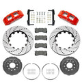 Wilwood SX6R Front Brake Kit 15in SRP Slotted/Drilled Red 05-13 Chevy Corvette