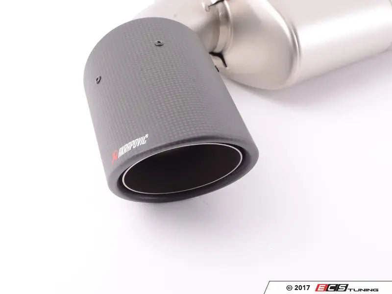 Akrapovic 13-17 Volkswagen Golf GTI (VII) Slip-On Line (Titanium) w/ Carbon Tips