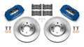 Wilwood DPHA Front Caliper & Rotor Kit Honda / Acura w/ 262mm OE Rotor - Competition Blue