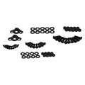 Kentrol 78-95 Jeep CJ/Wrangler YJ Hood Kit - Powdercoat Black