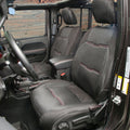 Gen2 Neoprene Front and Rear Seat Cover Kit Black/Black 2020-2023 Jeep Gladiator Smittybilt
