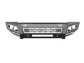 Road Armor 10-18 RAM 2500 iD FR Bumper Full Kit/Standard End Pod/X2 Cube/Acc Light/Ring-Raw Steel