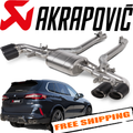 Akrapovic 2021 BMW M8/M8 Competition (F93) Evolution Line Cat Back (Titanium) w/Carbon Tips
