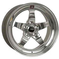 Weld S71 20x10 / 5x115mm BP / 4.8in. BS Polished Wheel (High Pad) - Non-Beadlock