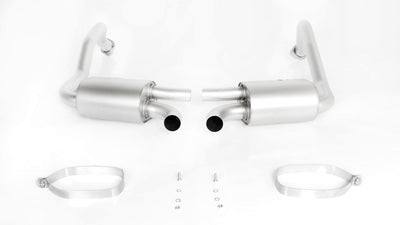 Remus 2016 Porsche Boxster 718 (982 w/o Sport Exhaust) Axle Back Exhaust w/Carbon Tail Pipe Set
