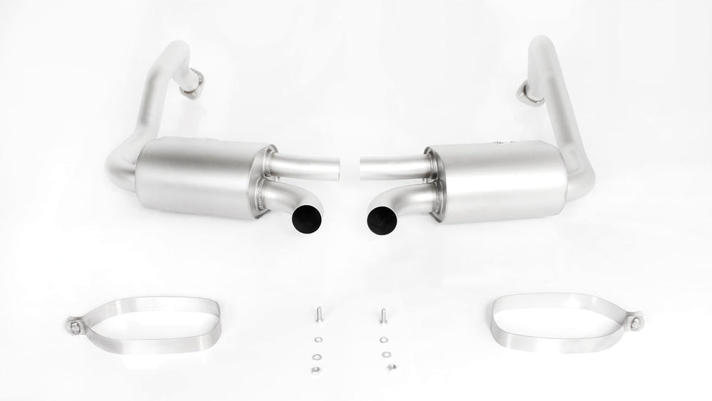 Remus 2016 Porsche Boxster 718 (982 w/o Sport Exhaust) Axle Back Exhaust w/Carbon Tail Pipe Set