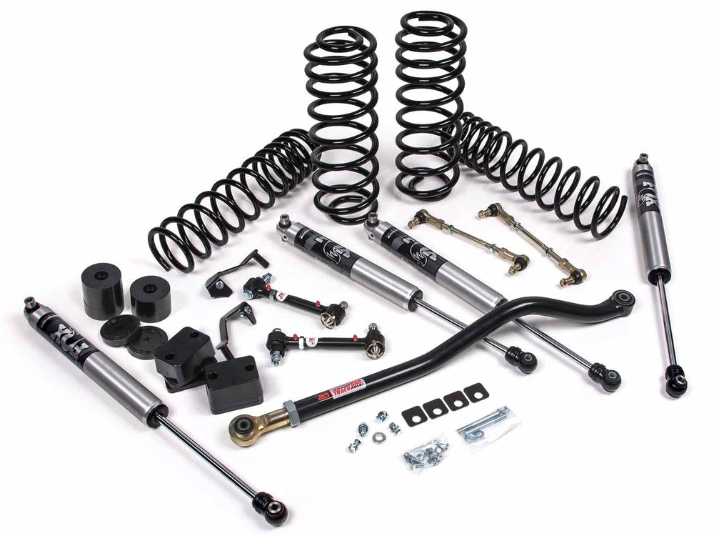 2007-2018 Jeep Wrangler JK J-Venture 2 Door 2.5 Inch Lift Kit w/ Fox 2.0 Performance Series Shocks JSPEC