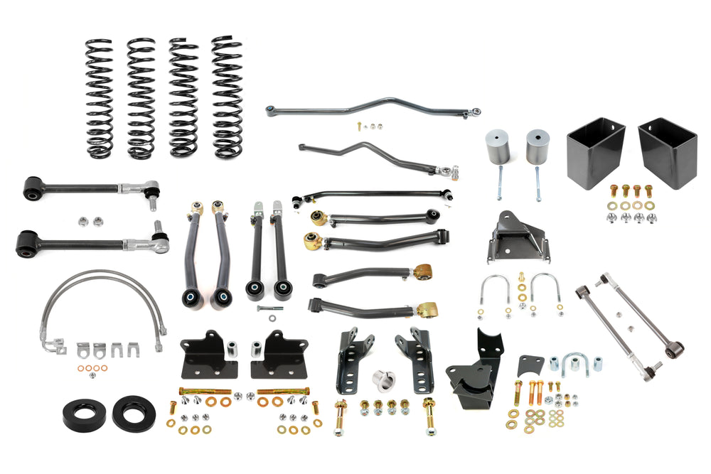Synergy 07-18 Jeep Wrangler JKU 4 DR 4.5in Lift Stage 3 Suspension System