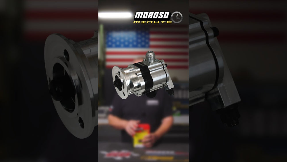 Moroso Black Series Dragster 4 Stage Dry Sump Oil Pump - Left Side - 1.100 Pressure